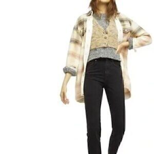 NWTS Free People Stovepipe Jeans Blackout 25